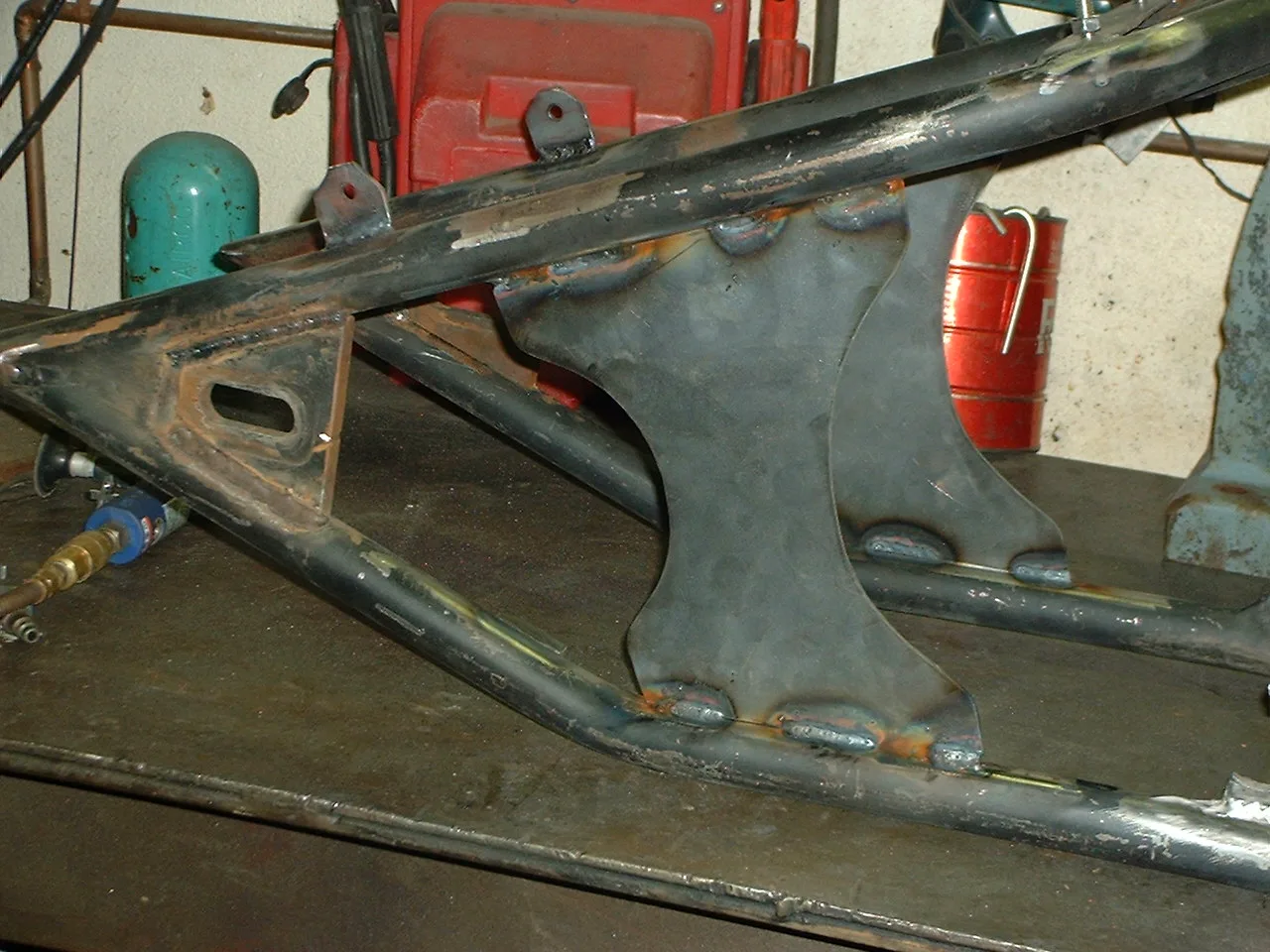 blue750 frame modification